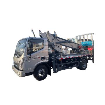 Foton Brand 4x2 27m Folding Arm Aerial Work Vehicle - Euro VI 140hp Truck-Mounted Aerial Lifts for Sale