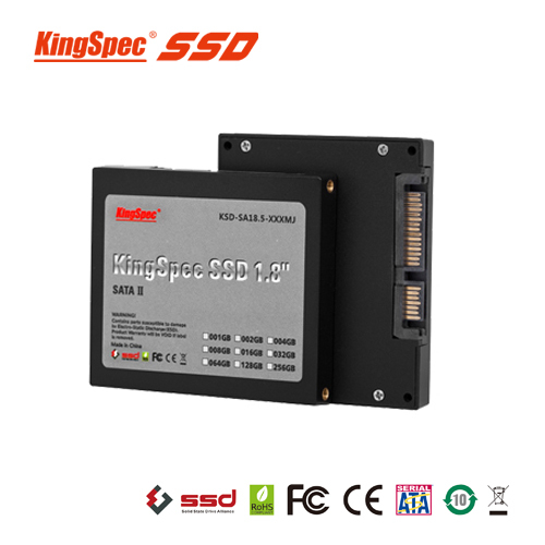 Kingspec 1.8 Inch SATA II SLC Solid State Disk (KSD-SA18.5-XXXSJ)