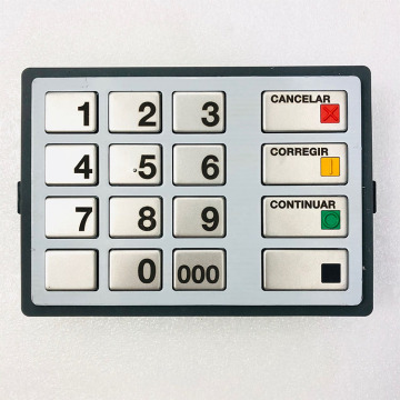 Keyboard EPP7 Diebold Asli 49-249442-707A untuk bagian ATM