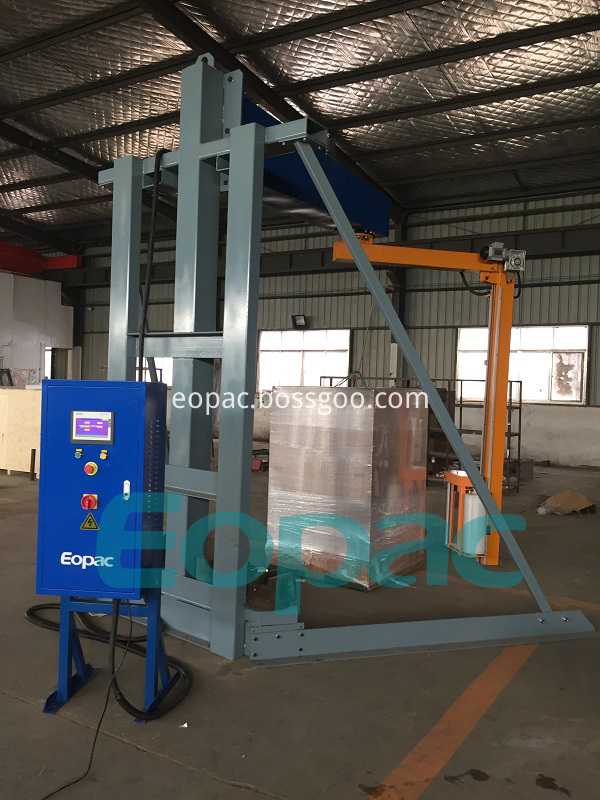 Overhead Pallet Wrapper Pallet Packing Machine