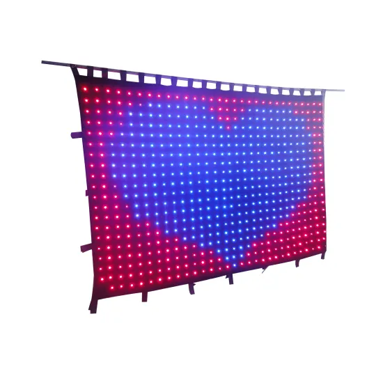 High Brightness LED Party Lights with Remote Control Video Curtain