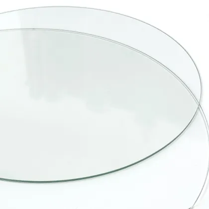 High Grade Ultra Thin Ultra White Float Glass with 98% Transmittance for Elegant Furniture