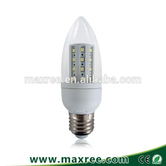 led candle bulb ultra bright CE ROHS ERP 4.5w,5W, SMD led candle light 360 degree high brightness led candle light bulb