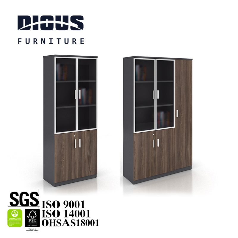 Dious top selling wooden office furniture large storage space file cabinet for office wooden cabinet