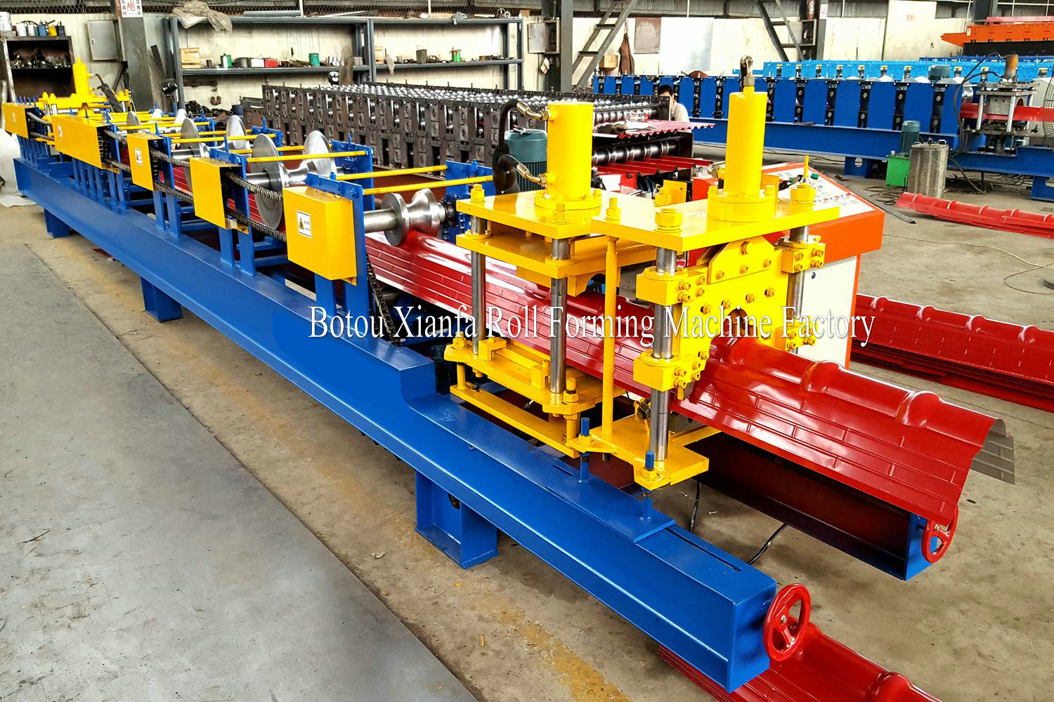 ridge tile machine