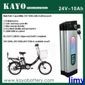 LiFePO4 48V 12Ah ebike Battery Pack 48V