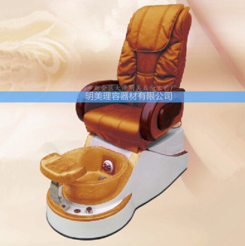 Beauty salon pedicure chair with massage