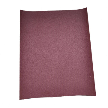 9"x11" Aluminum Oxide Abrasive Paper Grit 600 Maroon Red Sanding Paper 230x280mm Emery Paper