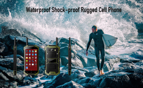 Waterproof Shock-proof Rugged Cell Phone