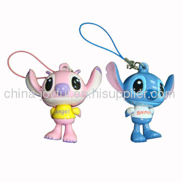 Cartoon Figurine With Hands And Feet Moving 
