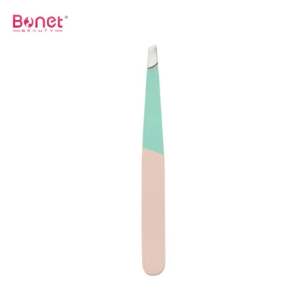 Professional Stainless Steel Slant Tip Tweezers