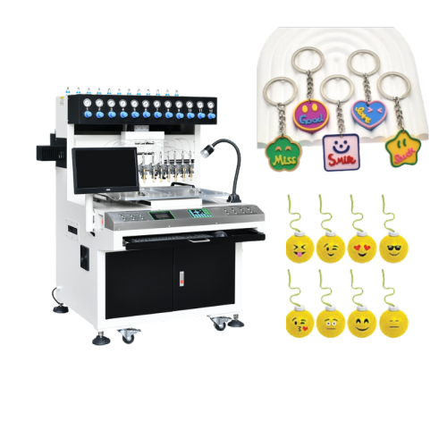 Máy phân phối móc khóa cao su cho quà tặng tùy chỉnh