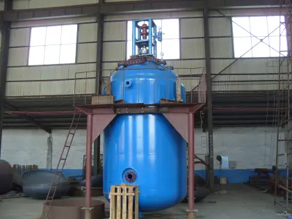 1000L Stirred Tank Reactor/Limpet Coil Reaction Vessel