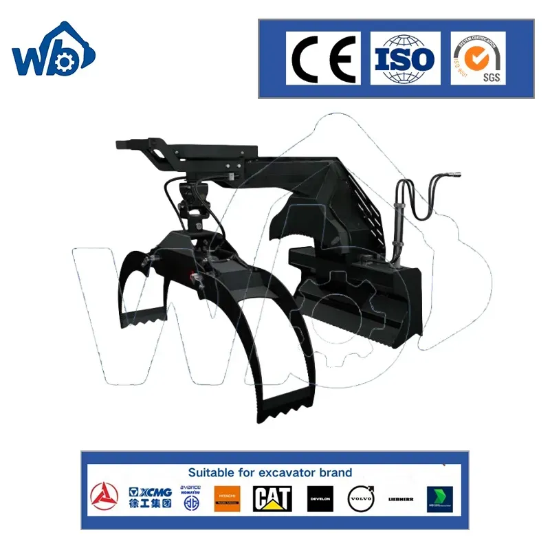 Heavy Log Lifting Grapple for Gehl V400 Skid Steer