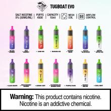 TUGBOAT EVO 4500 Puffs Одноразовые Vape Device Reddit