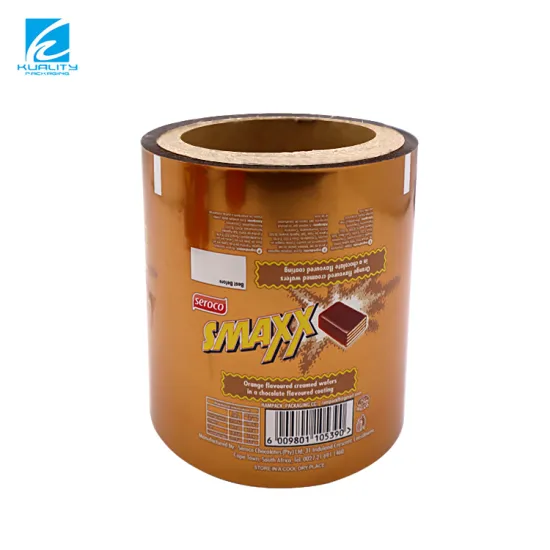 Custom OEM ODM Printing Cold Seal Plastic Food Bag Roll for Chocolate and Ice Popsicle Packaging