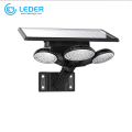 LEDER Đèn đường LED năng lượng mặt trời từ xa trang trí