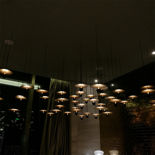 Hotel project modern customized luxury pendant chandelier