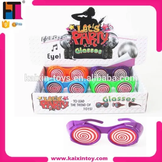 EN71/7P kids party items various colors children toy funny glasses