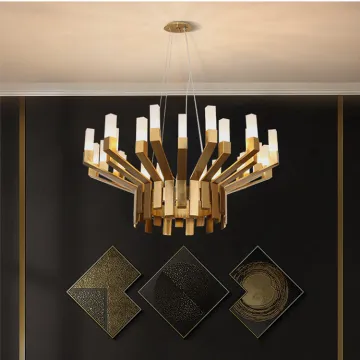 Indoor Living Room Led Chandelier Pendant Light