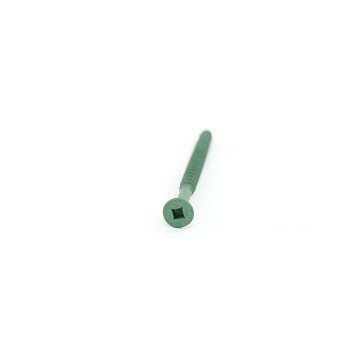 10x3 1022A Carbon Steel Fasteners: Flat Square Head Wood Construction Screws