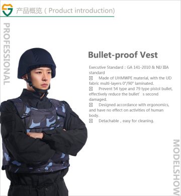 Soft PE bulletproof vest