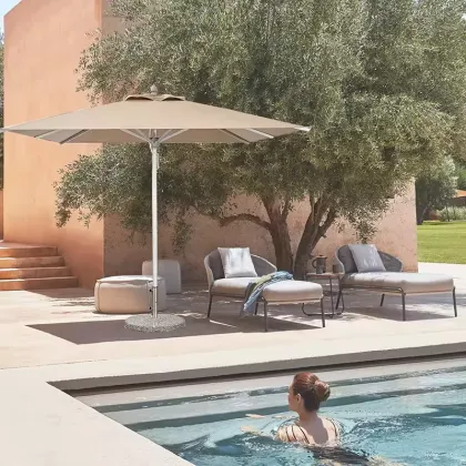 Luxury Big Dize Outdoor Umbrella Patio Parasol Cantilever Umbrella Garden Patio Umbrella