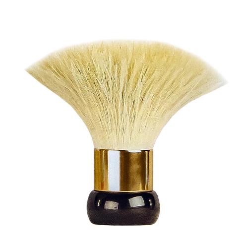 Kabrit cheve aliminyòm Ferrule Neck & Pousyè Bwòs
