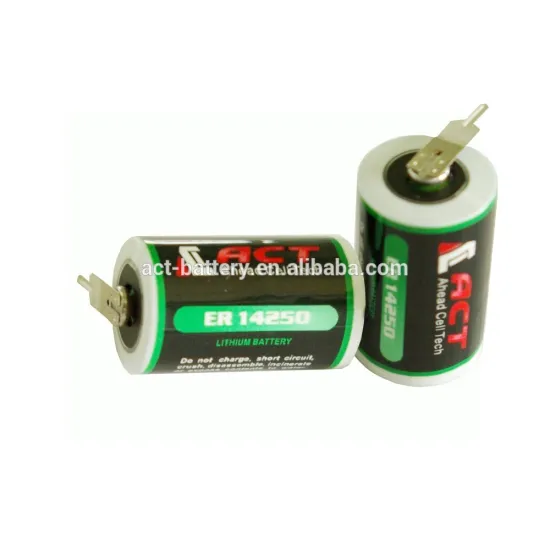 3.6v lithium battery er14250 1/2AA use for water meter