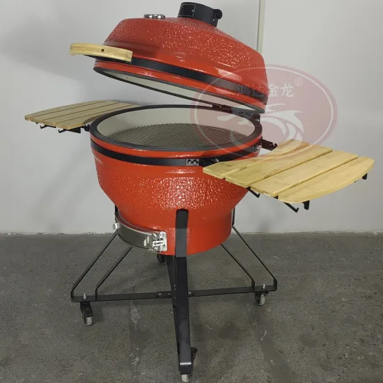 Cheap Large 13inch Red Kamado Charcoal Smoker BBQ Camado Grill 26inch