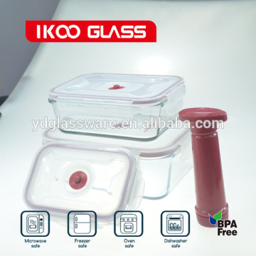 VACUUM FOOD JAR WITH VACUUM PUMP