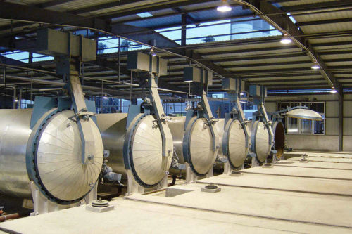 Aac Production Line / Aac Autoclave , Φ2*31m / Steam Chemical / Aac Block Machine