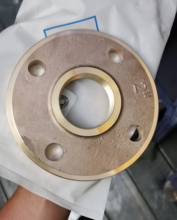 bronze flange