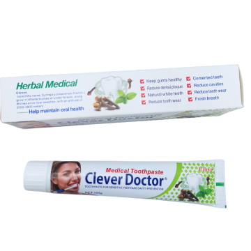 Clever Doctor Médico Crega de dente Médico Cuidado Oral Avançado