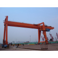 Double girder gantry crane electric trolley crane