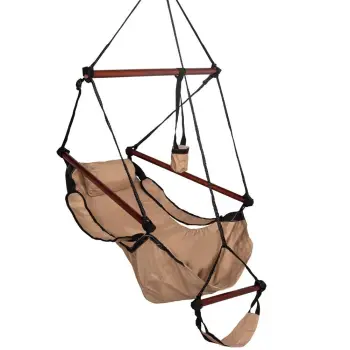 Outdoor Camping Folding Hammocks with Built-in Footrests: Comfortable Portable Chairs for Adventure Enthusiasts