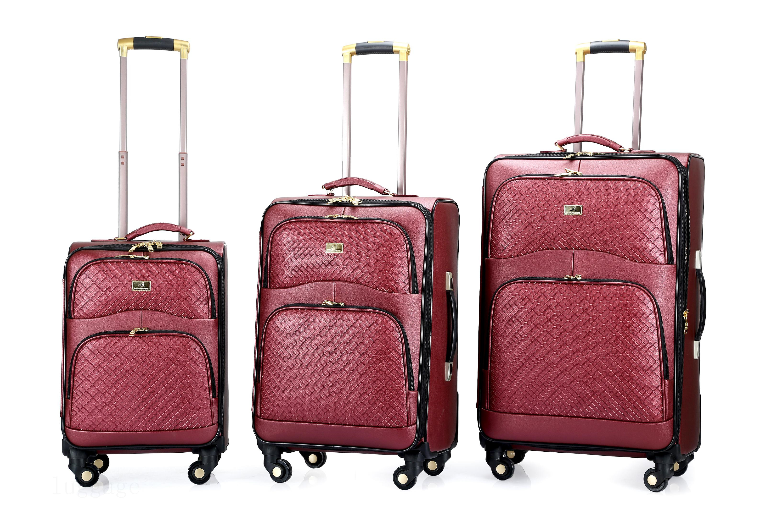 3126#PU luggage