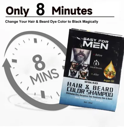 YURHERSU Natural Beard Color Balm for Quick Mustache and Beard Tinting