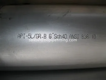 A312 TP304 SS steel pipe ANSIB36.10M