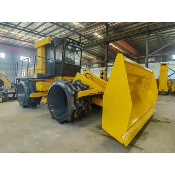 Vibratory Compactor Roller with Single Drum