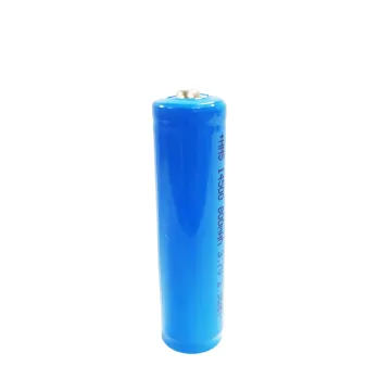 14500 Li-Ion Rechargeable Battery - 3.7V, 800mAh, AAA Size