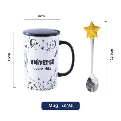 Ceramic Coffee Drinking Cup Breakfast Mugs