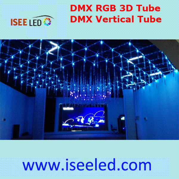 3D Tube Luuchten RGB Madrix Software huet Tube gefouert