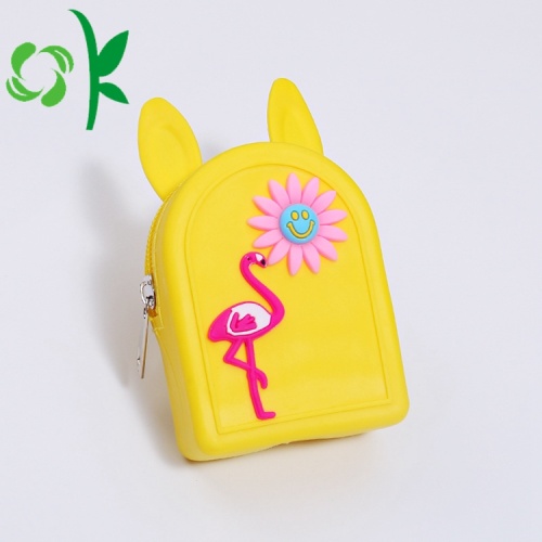 Thời trang nhỏ Silicone Pocket Chủ Coin Bag Purse