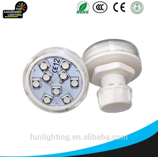 SMD5050 RGB auto running 40mm diameter e14 AC24V leds for fairground