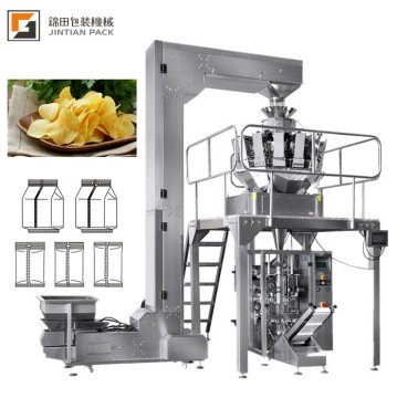 CE Automatic Weighing Packaging Machine for Frozen Food (100g-2kg) Screw Bagging Packing Machine