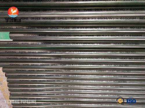 Inconel Boru ASME SB163 Inconel 600 Dikişsiz Boru