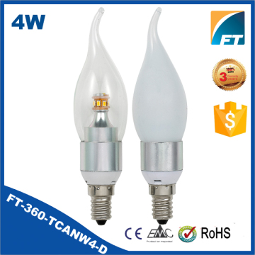 FT-360-TCANW4-D 4W E14 AC110/230V Dimmable LED Candle Light