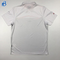 2023 white black polyester golf polo shirt