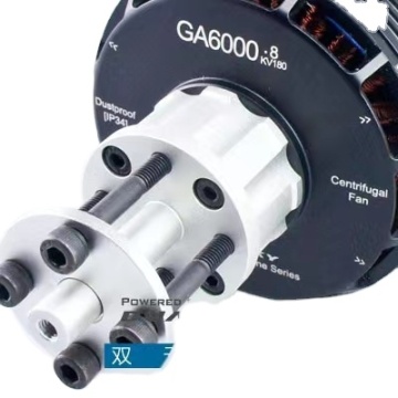 DIY RC UAV Conversion Kit: From Gasoline Airplane to VTOL Drone with Dualsky GA6000 Motors